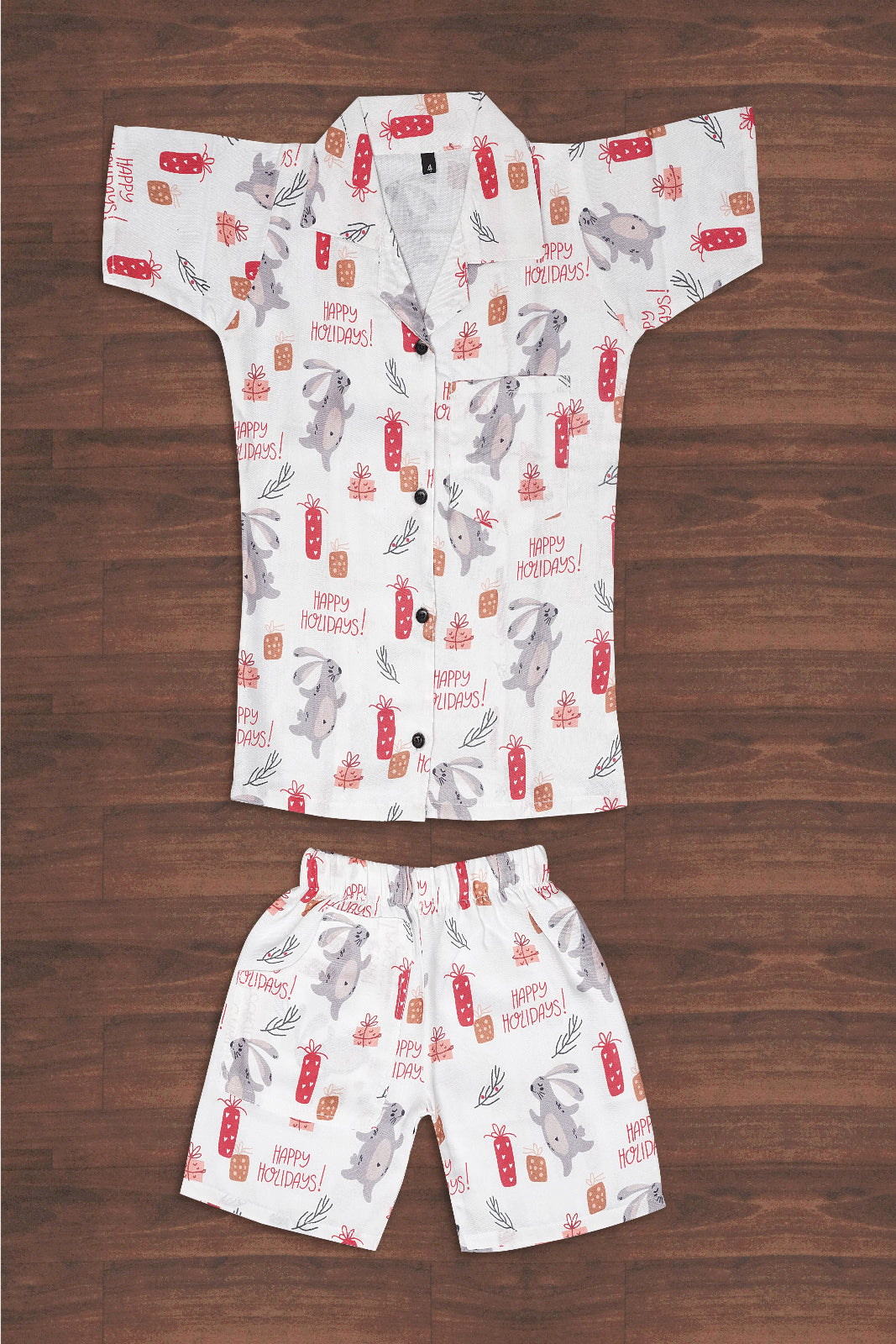 Boys Printed Casual Shirt Half Sleeve Button Down Beach Shirt for Kids